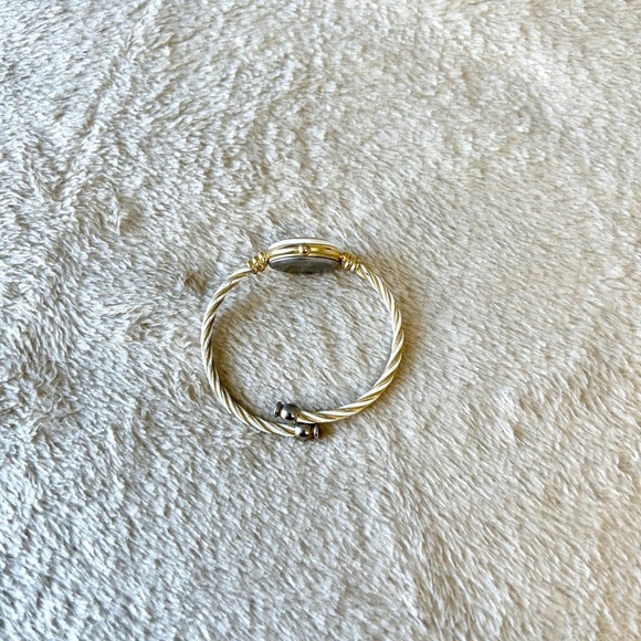 Vintage Gold & White Collezio Quartz Bracelet Watch - Picture 5 of 6